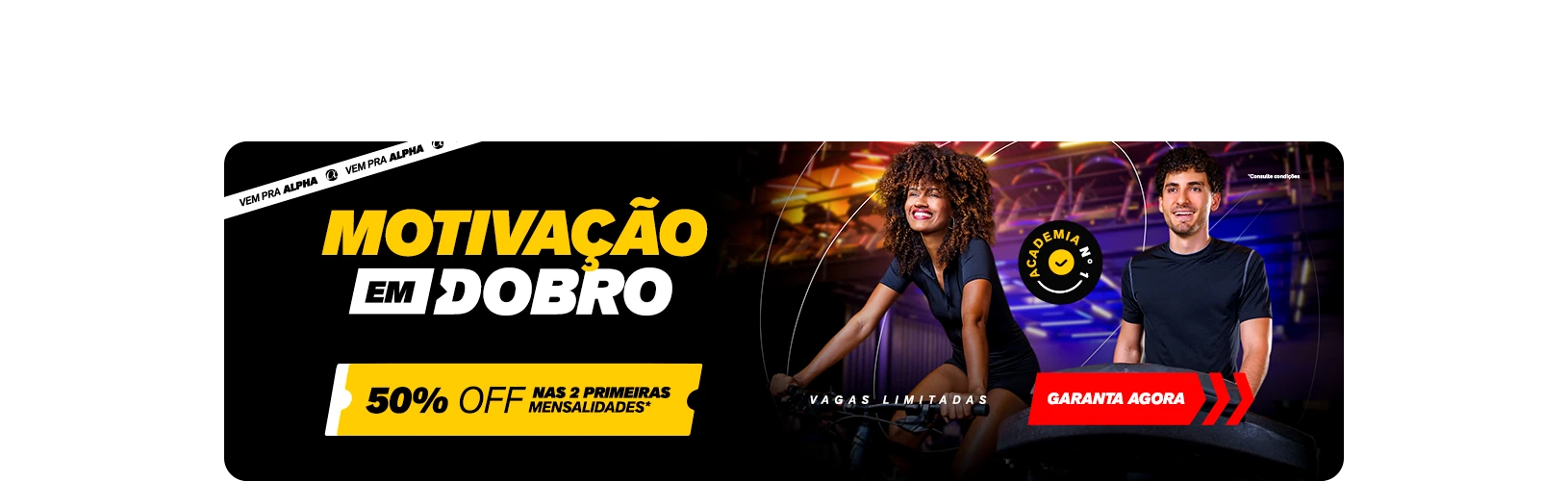 Campanha Maio 50% off 