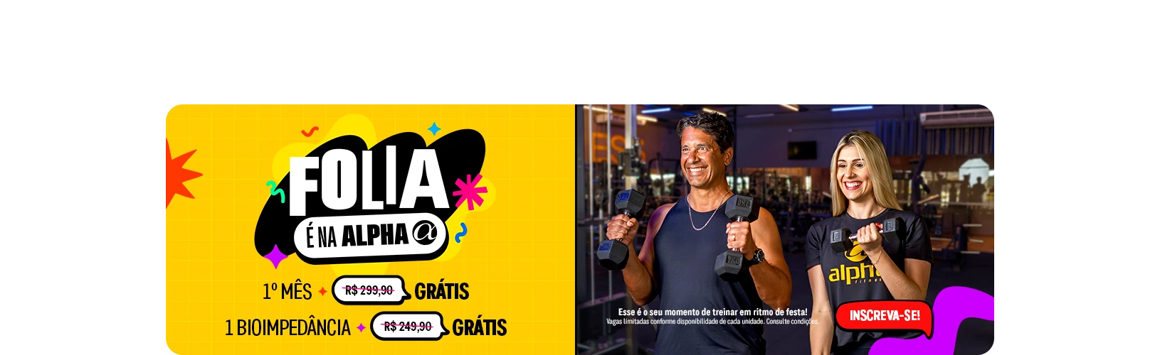 Campanha Fevereiro Folia