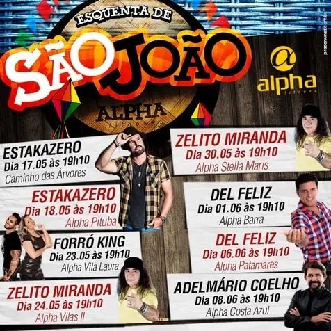 Estakazero abre o Esquenta de São João da Rede Alpha Fitness